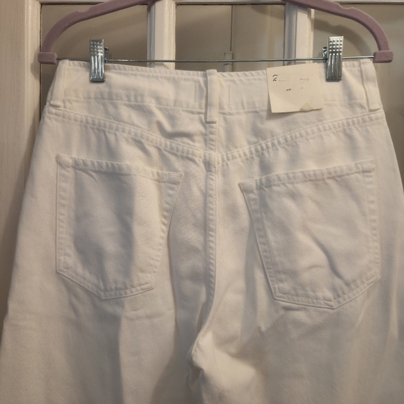 Citizens Of Humanity!! Boardwalk Wide-Leg Jeans- In White!! - Picture 11 of 16